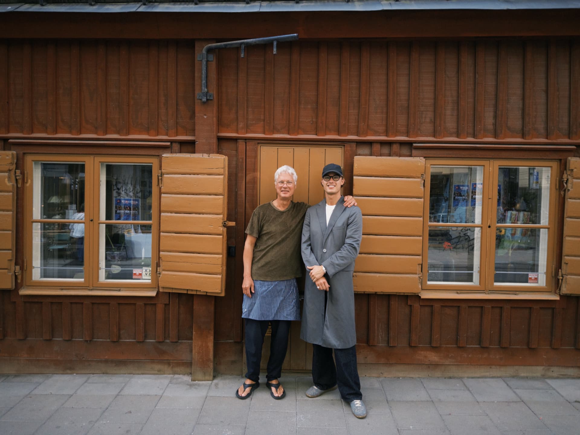 Porträtt utanför Smedjan Södermalm